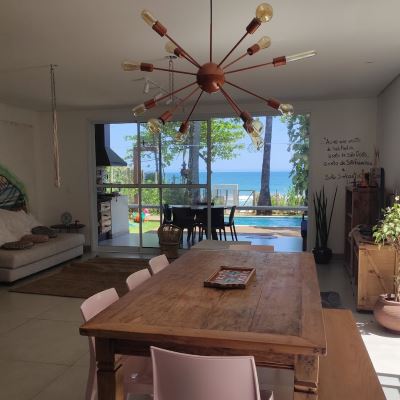 Casa pé na areia em Maresias
