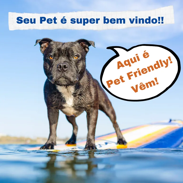 Seu Pet é super bem vindo!!